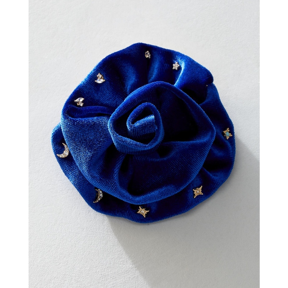 FP Rosette Earrings Stud Pack - Sapphire